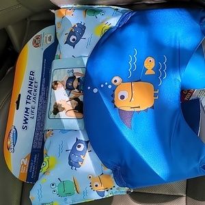 SwimWays: Swim Trainer Life Jacket, >33-55lbs.